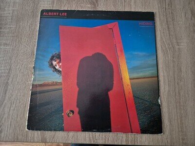 ALBERT LEE " HIDING " 12" VINYL RECORD