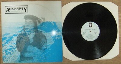 RARE, VINTAGE VINYL LP - ALEX HARVEY, THE SOLDIER ON THE WALL, 1983 - GOOD