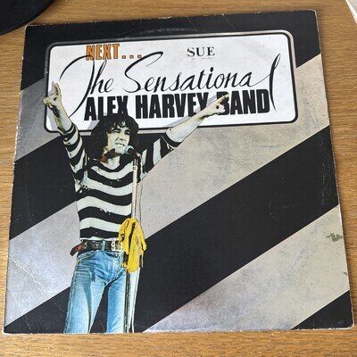 The Sensational Alex Harvey Band - Next…. -LP - Play tested