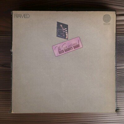 THE SENSATIONAL ALEX HARVEY BAND/FRAMED/VERTIGO 6360 081/PRE-OWNED/RCRD IS EX!