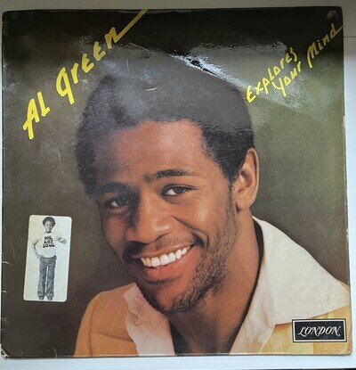Al Green – Explores Your Mind LP UK 1974 SHU 8479 EX