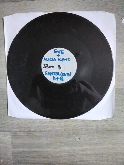 Eve And Alicia Keys Gangsta Lovin Dnb Mix 12" Vinyl Record