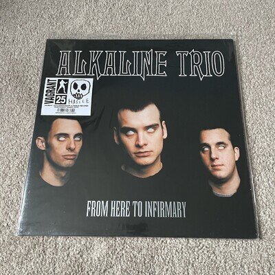 Alkaline Trio – From Here To Infirmary Vinyl Record NEW /500 Black 2021