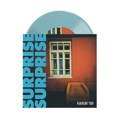 ALKALINE TRIO SURPRISE SURPRISE BLUE VINYL EXCLUSIVE LIMITED EDITION 7” SEALED