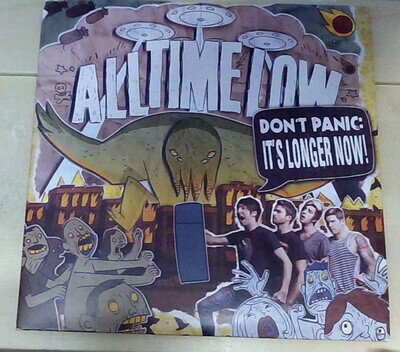 All Time Low - Don't Panic It's Longer Now - 12" Double Vinyl LP Gatefold sleeve