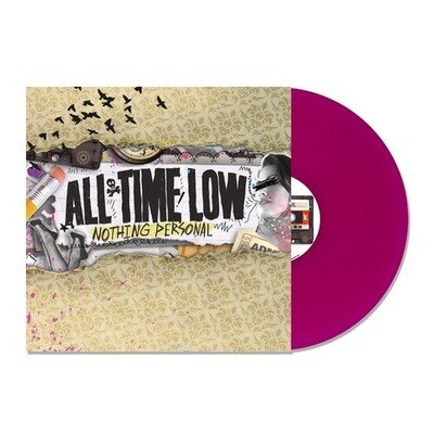 All Time Low : Nothing Personal VINYL 12" Album Coloured Vinyl (Limited