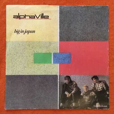 JUKEBOX COPY - Alphaville -Big In Japan- Seeds- WEA Records 7” 1984