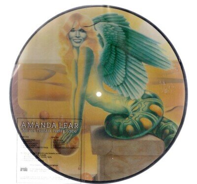 Amanda Lear - Never Trust A Pretty Face (LP, Pic, RP) (Near Mint (NM or M-)) - 2