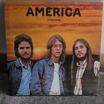 America Homecoming Vinyl LP 1972 UK Tri-Fold K 46180 Ventura Highway B92 P13