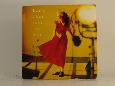 AMY GRANT THAT'S WHAT LOVE IS FOR (76) 2 Track 7" Single including Picture Sleev