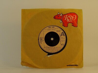 ANDY GIBB AN EVERLASTING LOVE (59) 2 Track 7" Single including Company Sleeve RS
