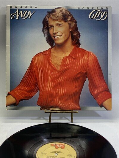 Andy Gibb Shadow Dancing Vintage Vinyl LP 1978 RSO Record RS-1-3034