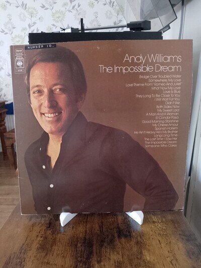 Andy Williams: The Impossible Dream 2 x Vinyl LP 1971 1st UK Press 67236