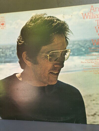 Andy Williams: The Way We Were 12" Vinyl LP 1974