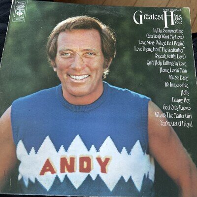 Andy Williams - Andy William's Greatest Hits Vol.2 - Vinyl Album - 1972 - CBS