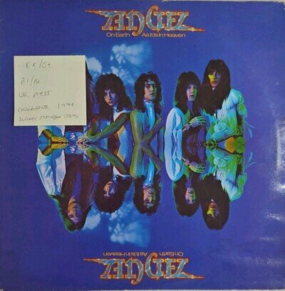 Angel On Earth As It Is In Heaven Vinyl Record EX/G+ CAL 2002 1977