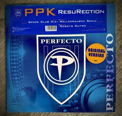 PPK - ResuRection **TRANCE ANTHEM** 2001 - Perfecto Records - 12” Vinyl