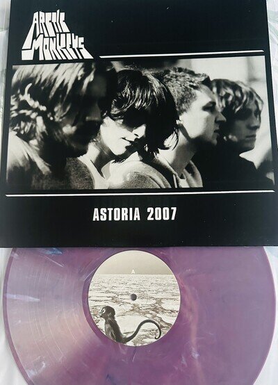 Arctic Monkeys LIVE AT THE ASTORIA 2007 PURPLE Marble Vinyl LP. New & Unplayed