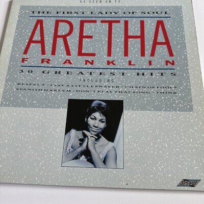 ARETHA FRANKLIN – 30 GREATEST HITS (Atlantic SMR 8506, UK, 2LP)