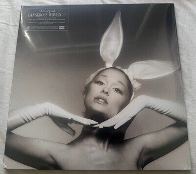 ARIANA GRANDE DANGEROUS WOMAN 10TH ANNIVERSARY PINK CLEAR 2LP 2026 ART PRESALE