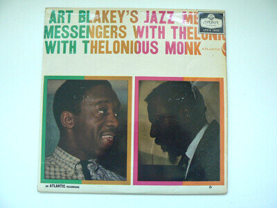 Art Blakey & The Jazz Messengers With Thelonious Monk (UK Mono Vinyl, 1959) EX