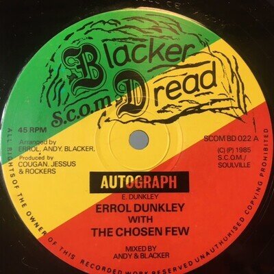 Errol Dunkley with The Chosen Few - Autograph (12") (Near Mint (NM or M-)) - 417