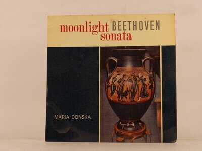 MARIA DONSKA BEETHOVEN MOONLIGHT SONATA (129) 2 Track 7" Single including Pictur