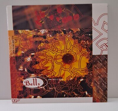 Belly X 2 7" SINGLES . Now They'll Sleep/ Seal My Fate Numbered Clear