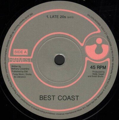 Best Coast | Best Coast | Black 7"