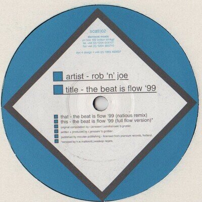 Rob 'N' Joe - The Best Is Flow 99 - UK 12" Vinyl - 1999 - Stormcat