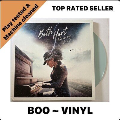 Beth Hart War in My Mind Light Blue Double Lp Vinyl Records 2019 NM / NM