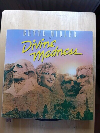 O.S.T. Bette Midler Divine Madness 12"Vinyl LP Issued 1980 A1 B1