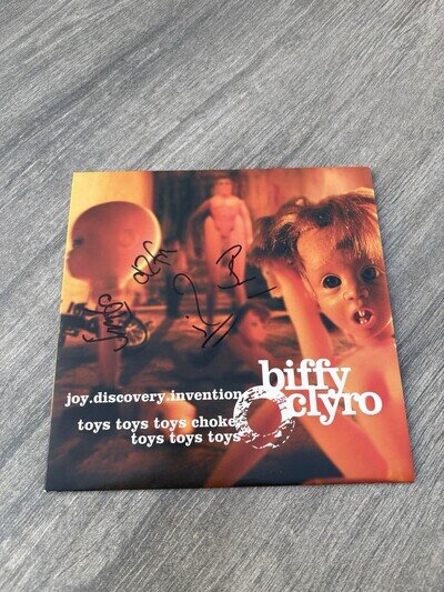 Biffy Clyro Joy.Discovery.Invention 7” Vinyl Single - SIGNED!