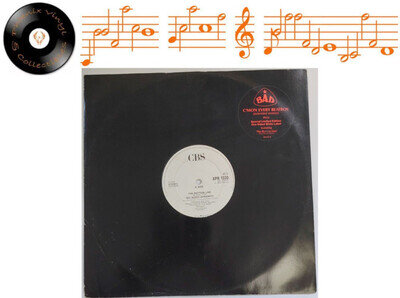 Big Audio Dynamite The Bottom Line 12" Single Sided White Label Ltd Ed - EX