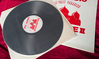 Big Audio Dynamite II Ally Pally Paradiso Vinyl Promo LP 1990 BAD