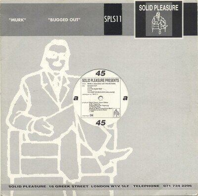 MURK In Association With The Big Bang - Bugged Out - Vinyl Record VG+/VG+ (Pre L