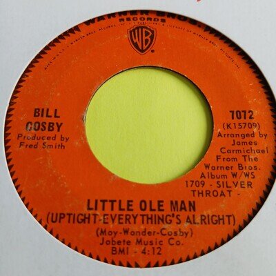 Bill Cosby - Little Ole Man - Warner Bros - 60 's Northern Soul 45