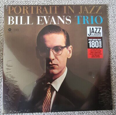 BILL EVANS-PORTRAIT IN JAZZ-BRAND NEW & SEALED 180g RE-ISSUE LP ON WAXTIME-2012