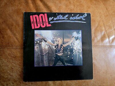 Billy Idol. Vital Idol. Vinyl LP. Original. Mjnt/VG