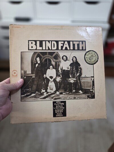 12" LP VG++ Blind Faith Blind Faith 1969 ATCO Records