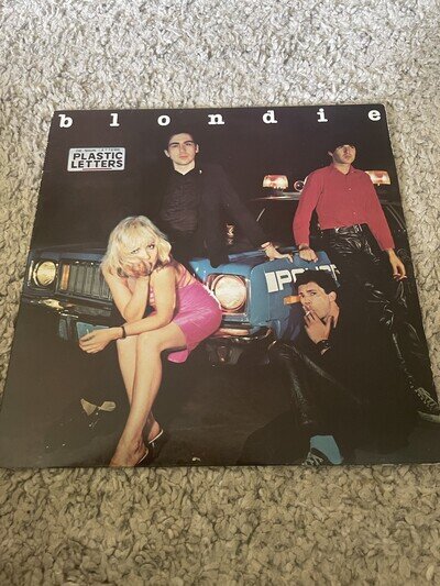 Blondie - Plastic Letters 12” Black Vinyl LP Chrysalis Records 1978 VG+