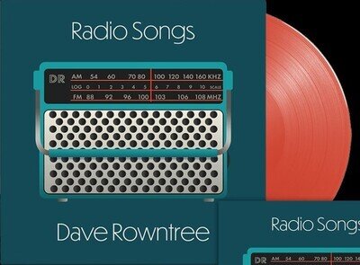 Dave Rowntree- Radio Songs ORANGE Coloured Vinyl LP NEW** 2023 BLUR Drummer Solo