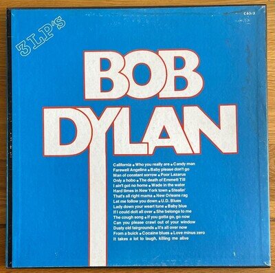 BOB DYLAN 3x Vinyl LP Boxset JOKER Made in ITALY best
