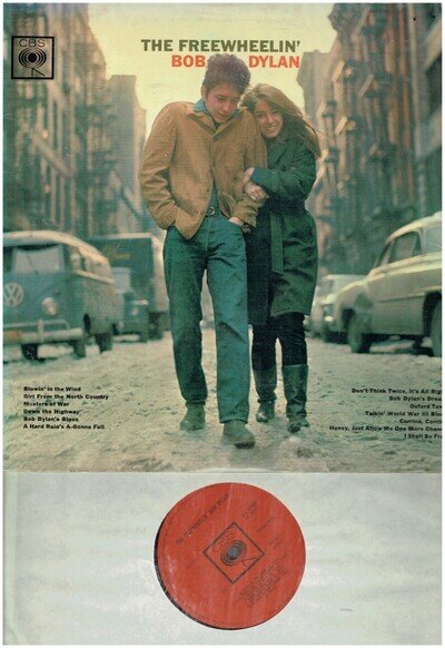 BOB DYLAN THE FREEWHEELIN' BOB DYLAN 1963 CBS MONO VINYL ALBUM