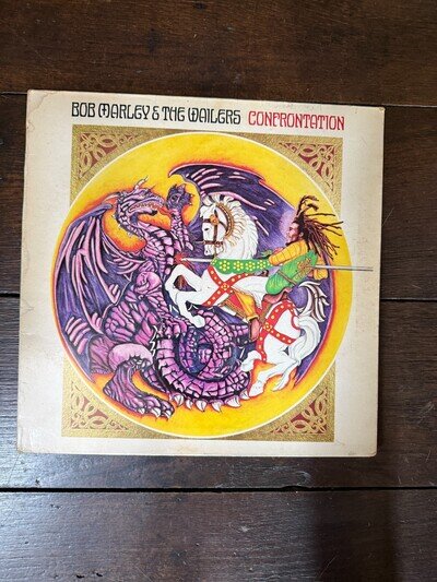 Bob Marley & the Wailers - Confrontation - 1983 UK - Island Records ILPS9760