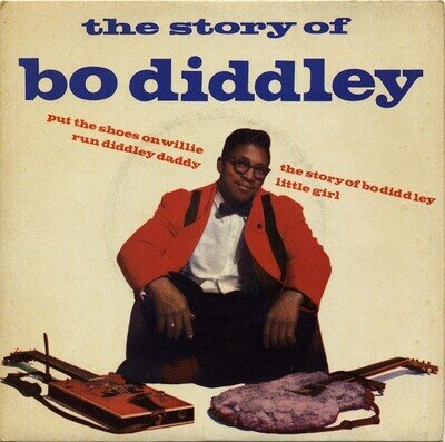 Bo Diddley - The Story Of Bo Diddley - 7", EP, Mono, Sol
