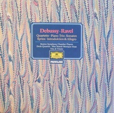 Claude Debussy, Maurice Ravel, Boston Symphony Chamber Players, Drolc-Quartett,