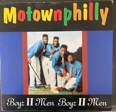 Boyz II Men Motownphilly 7" Vinyl 45 RPM TMG 1402