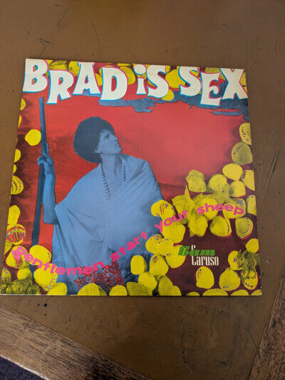 Brad Is Sex Gentlemen Start Your Sheep Vinyl LP With Inners
