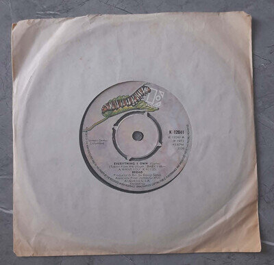 Bread - Everything I Own / I Don't Love You (1972) 7" Single - Elektra